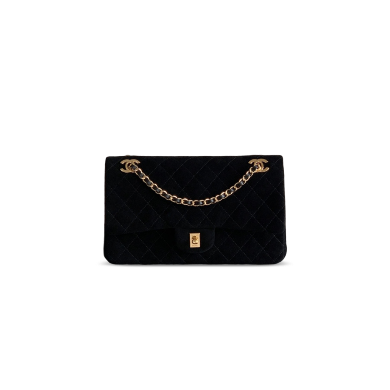 Ch**el master 26a classic flap bag suede (22*14*10cm)